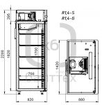 Шкаф холодильный Arkto R1.4-G