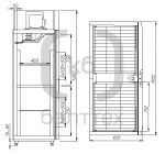 Шкаф комбинированный Сarboma RF1120