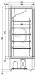 Шкаф холодильный Ариада Рапсодия R1400MC