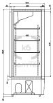 Шкаф холодильный Ариада Рапсодия R1400MS