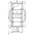 Шкаф холодильный Ариада Рапсодия R1400MX