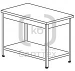 Стол производственный разборный серии ПРОФИ CП 12/6-Р