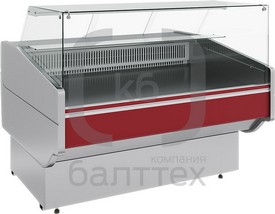 Витрина морозильная Carboma GC120 SL 1,25-1 3004 (статика)