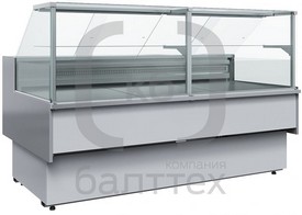 Витрина холодильная Carboma GC110 SM 2,5-1 (с боковинами) (0011-9006)