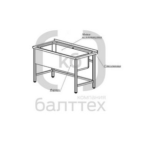 Ванна котломоечная Балттех ВК1 12/7