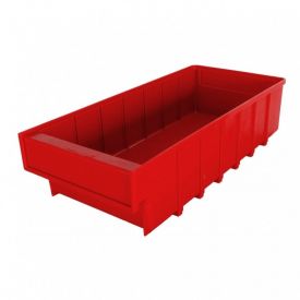 Ящик пластиковый Б 400х185х100 (красный)