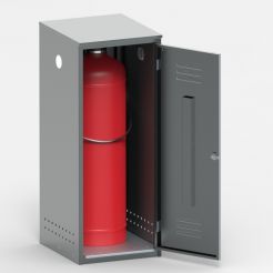 Металлические шкафы для газовых баллонов